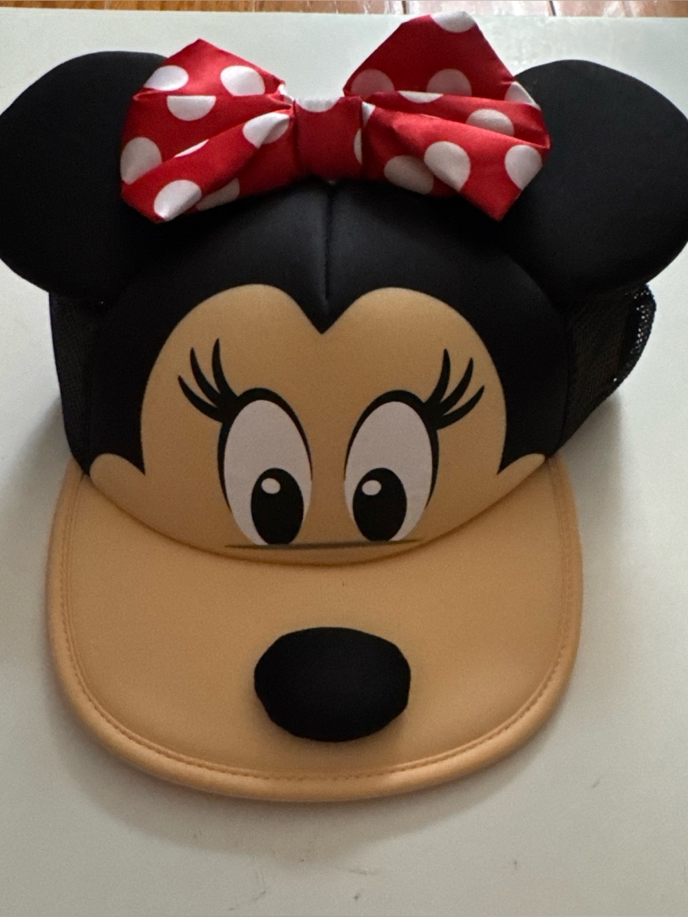 2025 Disney Parks Minnie Mouse Mesh Hat Baseball Cap Adjustable Mesh